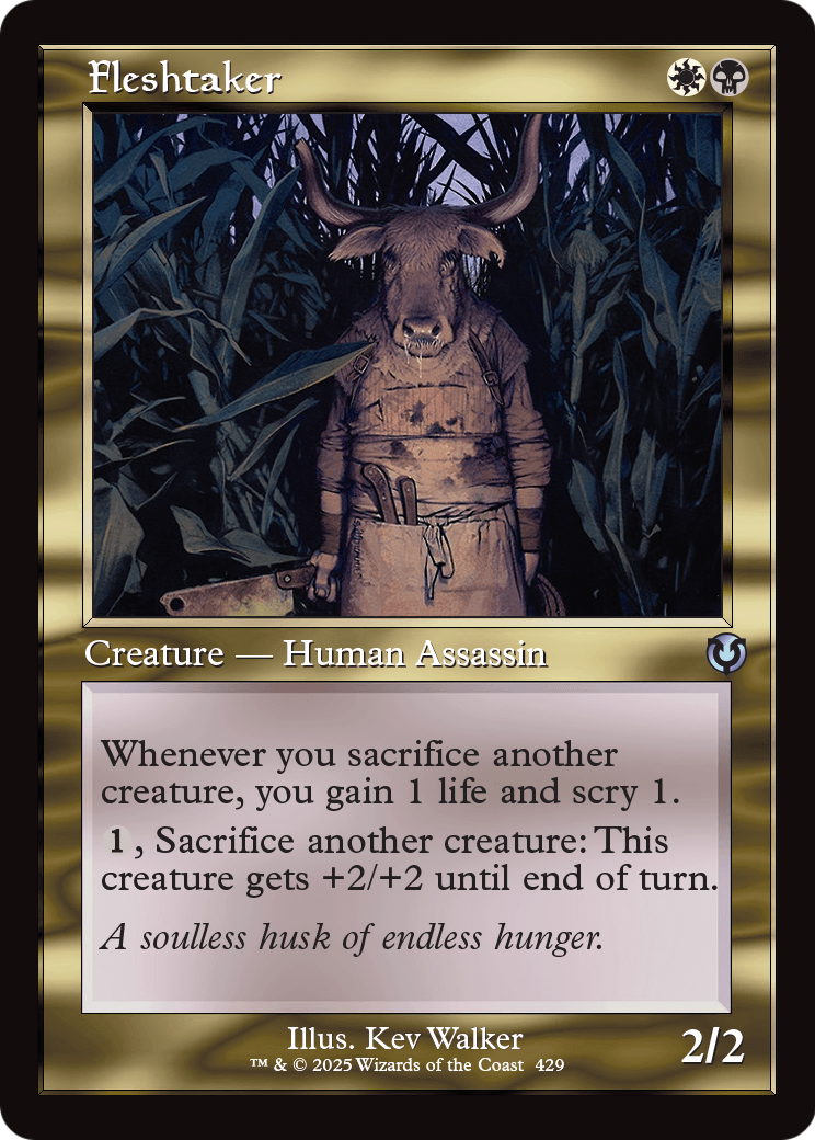 Fleshtaker (Retro Frame) (INR-429) [Innistrad Remastered]