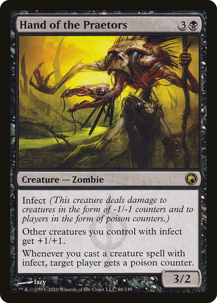 Hand of the Praetors (SOM-066) [Scars of Mirrodin] Foil
