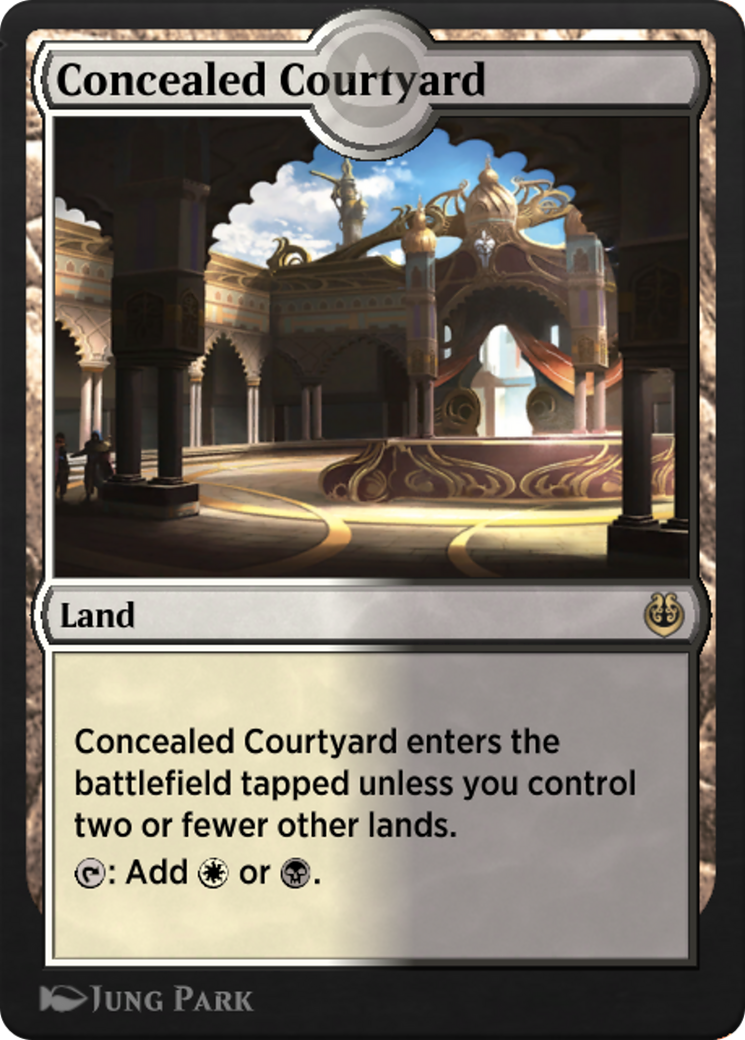 Concealed Courtyard (KLR-282) [Kaladesh Remastered]