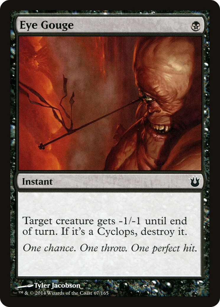 Eye Gouge (BNG-067) [Born of the Gods]