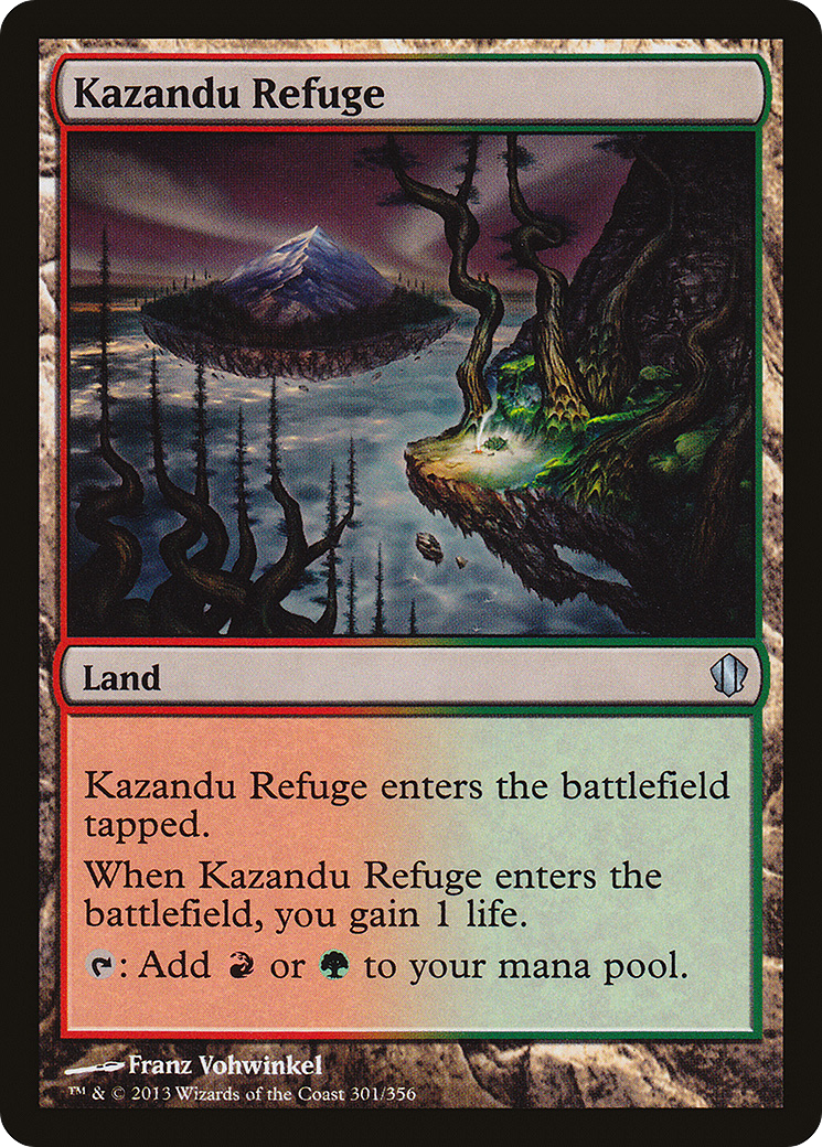 Kazandu Refuge (C13-301) [Commander 2013]