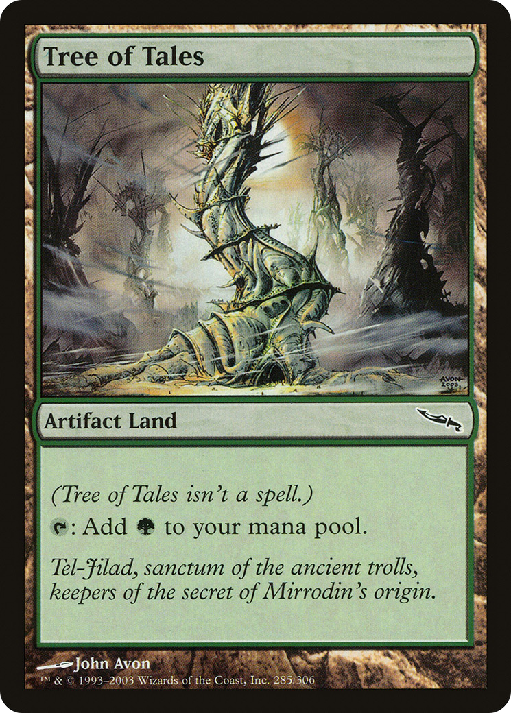 Tree of Tales (MRD-285) [Mirrodin] Foil