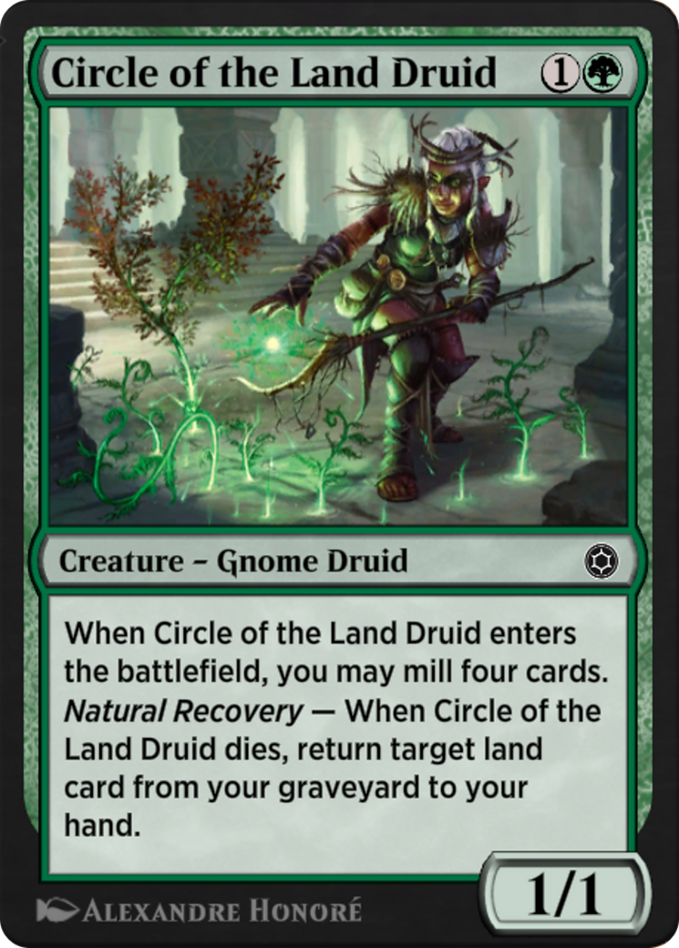 Circle of the Land Druid (HBG-203) [Alchemy Horizons: Baldur's Gate]