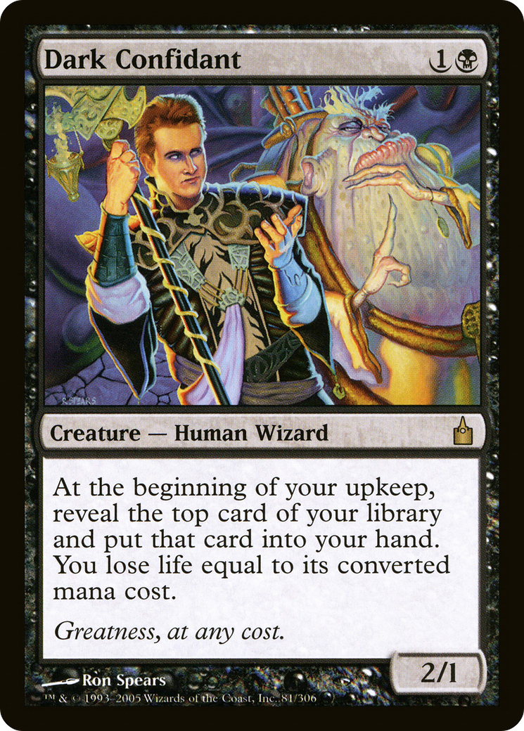 Dark Confidant (RAV-081) [Ravnica: City of Guilds]