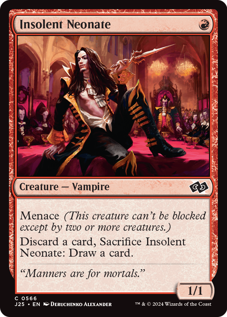 Insolent Neonate (J25-566) [Foundations Jumpstart]