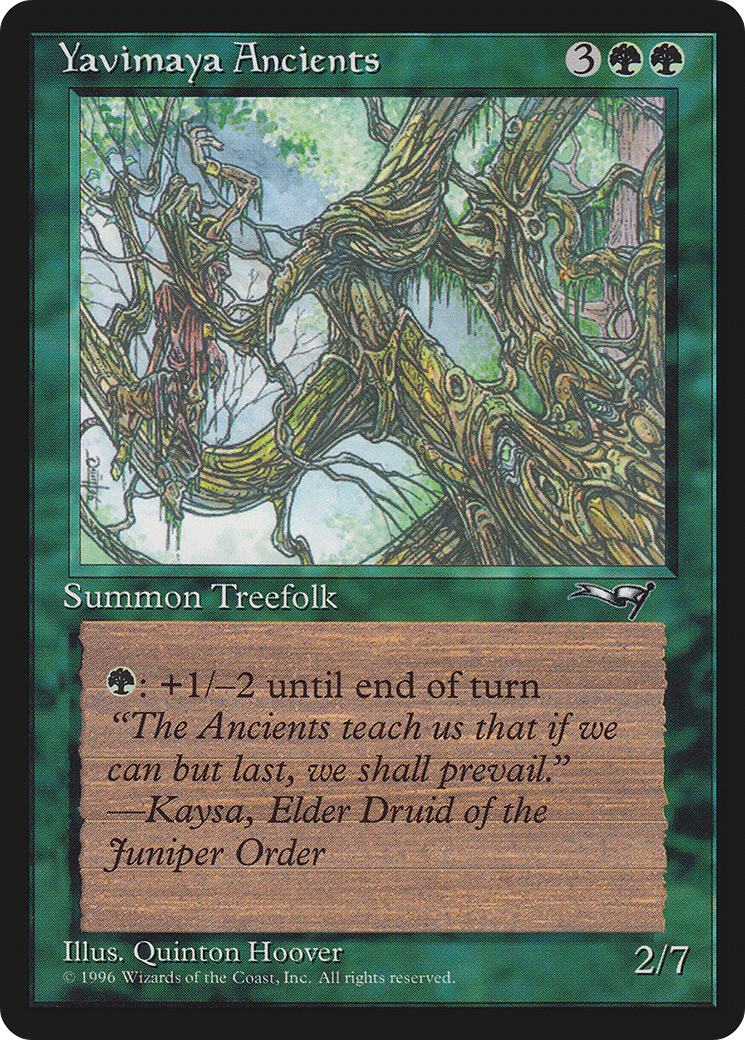 Yavimaya Ancients (ALL-092) [Alliances]