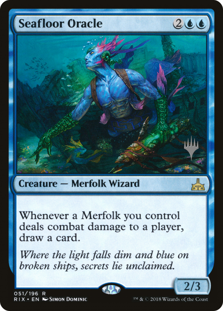 Seafloor Oracle (PPM20-051) [Promo Pack: Rivals of Ixalan Promos] Foil