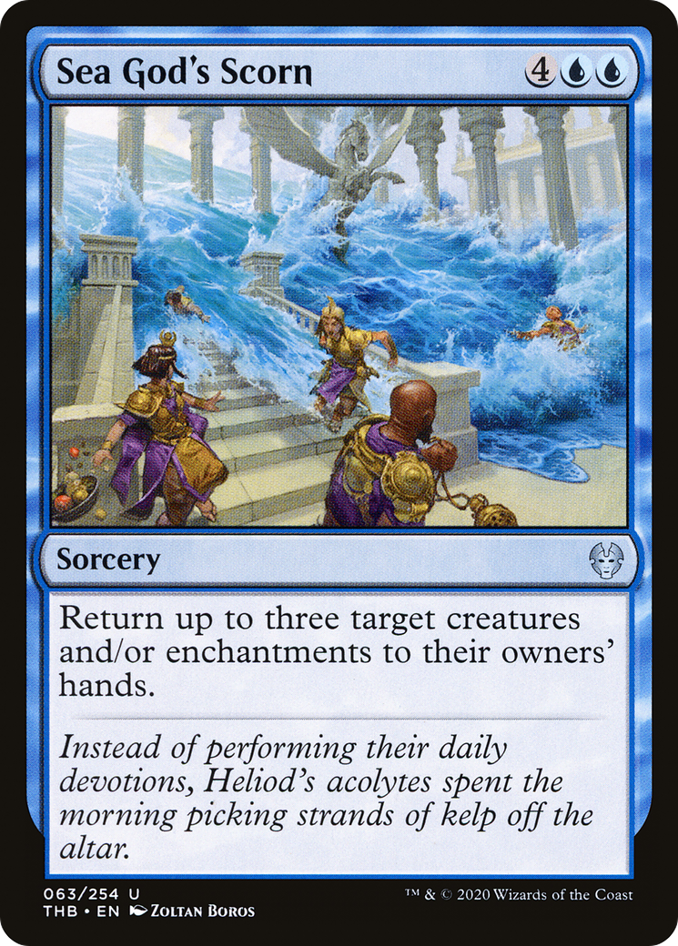 Sea God's Scorn (THB-063) [Theros Beyond Death] Foil