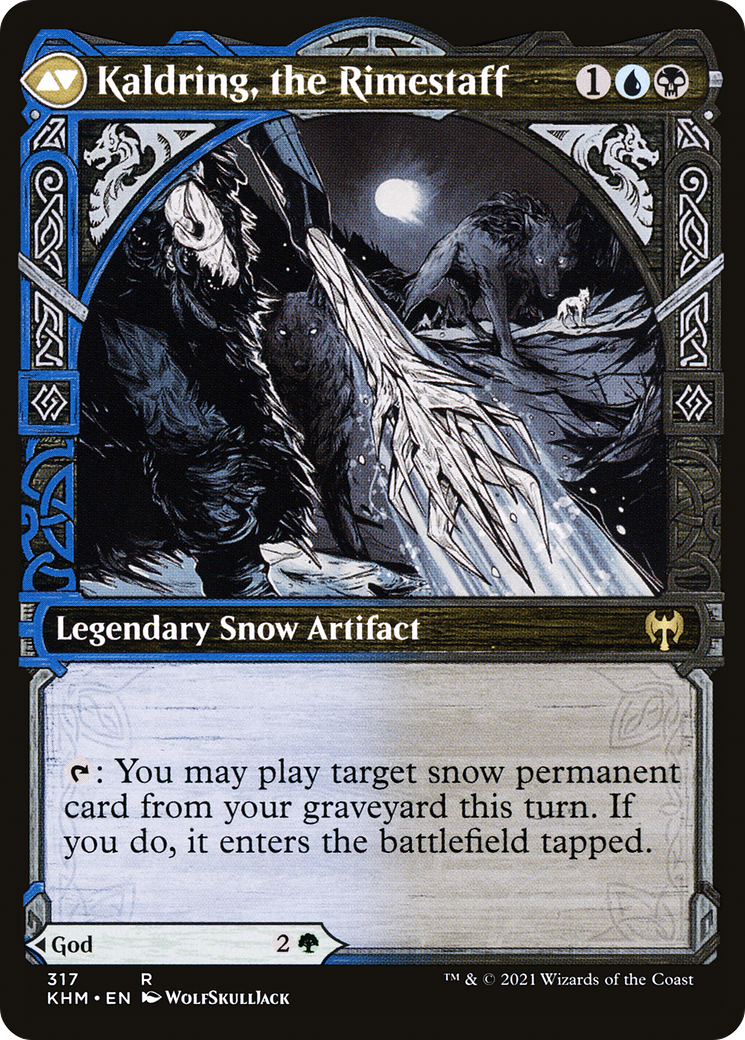 Jorn, God of Winter (Showcase) (KHM-317) [Kaldheim]