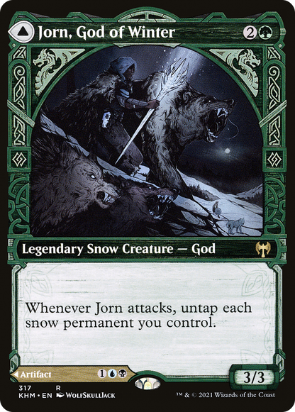Jorn, God of Winter (Showcase) (KHM-317) [Kaldheim]