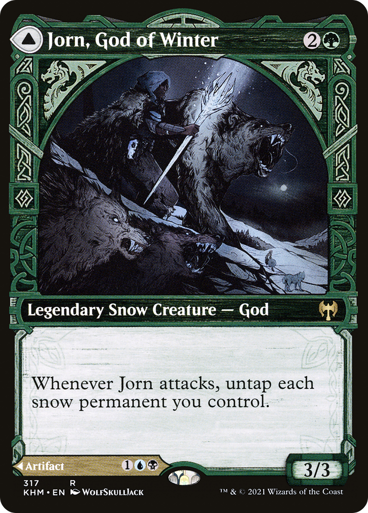 Jorn, God of Winter (Showcase) (KHM-317) [Kaldheim]