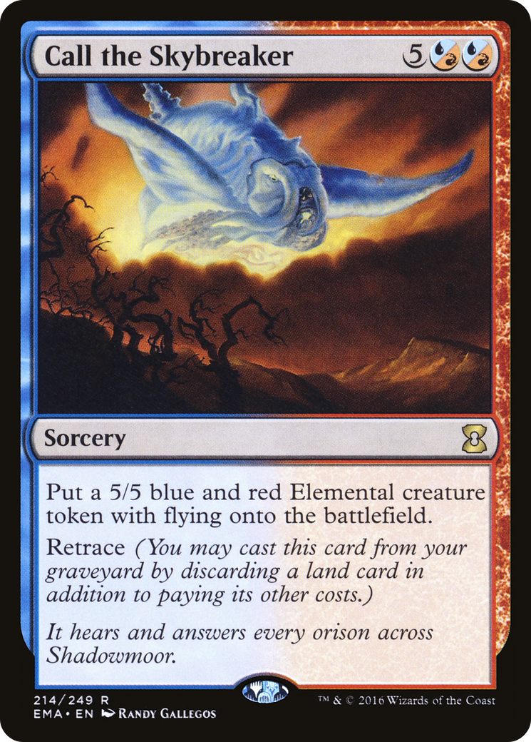 Call the Skybreaker (EMA-214) [Eternal Masters] Foil