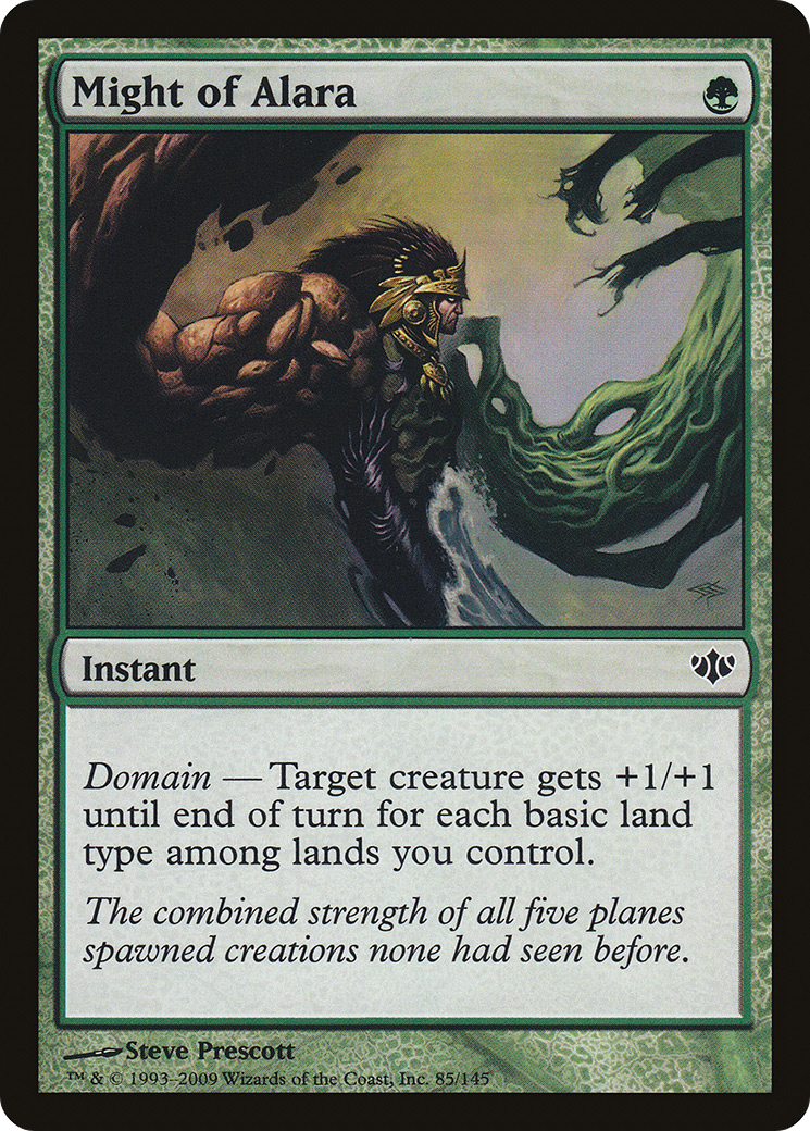 Might of Alara (CON-085) [Conflux] Foil