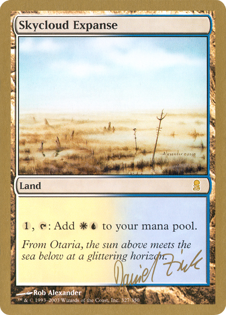 Skycloud Expanse - 2003 Daniel Zink (ODY) [World Championship Decks 2003]