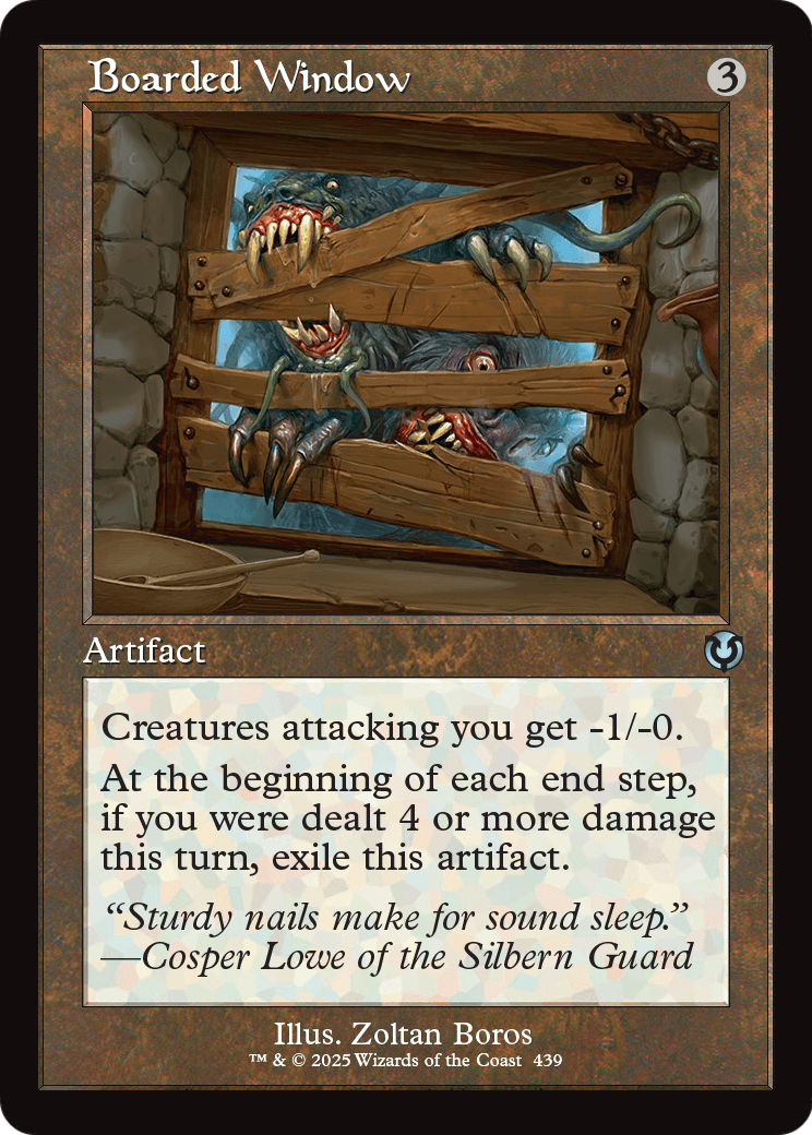 Boarded Window (Retro Frame) (INR-439) [Innistrad Remastered]