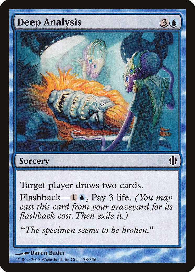 Deep Analysis (C13-038) [Commander 2013]