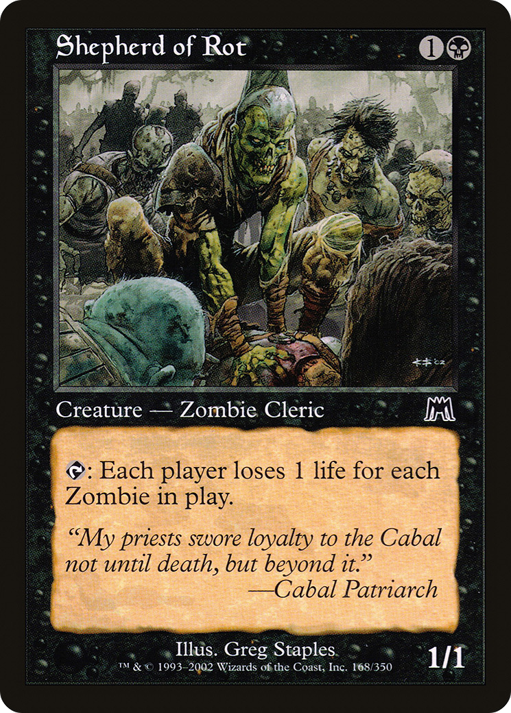 Shepherd of Rot (ONS-168) [Onslaught] Foil