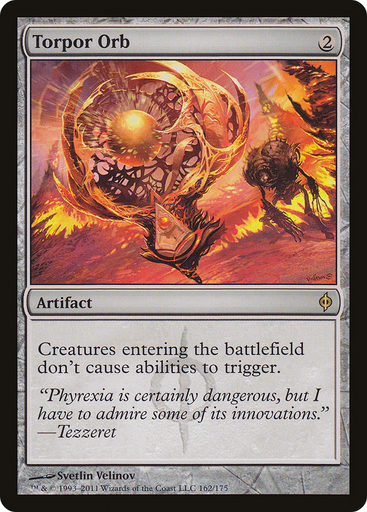 Torpor Orb (NPH-162) [New Phyrexia] Foil