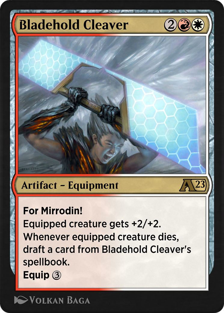 Bladehold Cleaver (YONE-018) [Alchemy: Phyrexia]