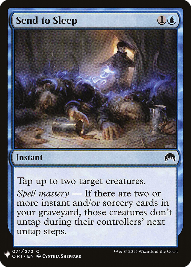 Send to Sleep (LIST-ORI-71) [The List]