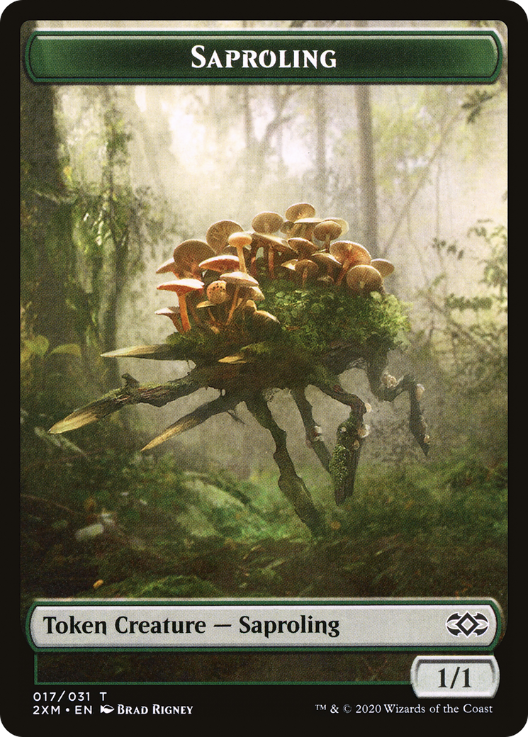 Saproling (T2XM-017) [Double Masters Tokens]
