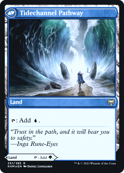 Barkchannel Pathway (PRE-251S) [Kaldheim Promos] Foil