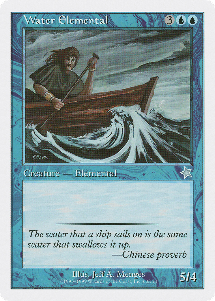 Water Elemental (S99-060) [Starter 1999]