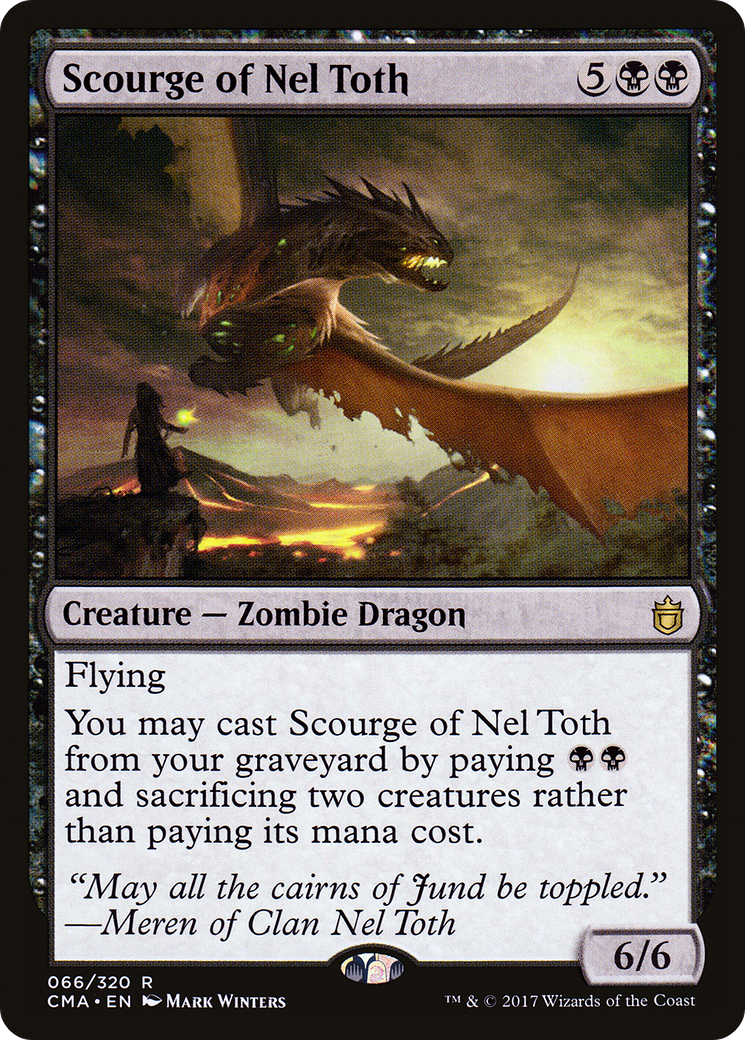 Scourge of Nel Toth (CMA-066) [Commander Anthology]
