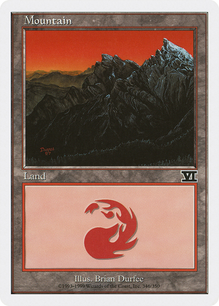 Mountain (6ED-346) [Classic Sixth Edition]