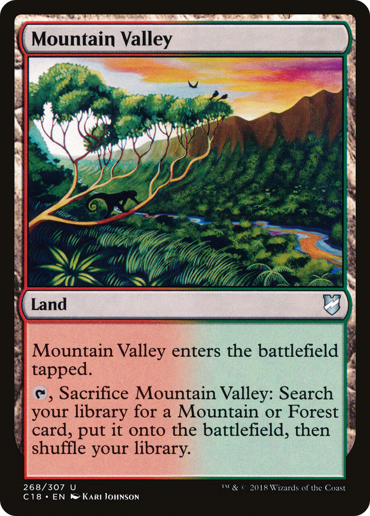 Mountain Valley (C18-268) [Commander 2018]