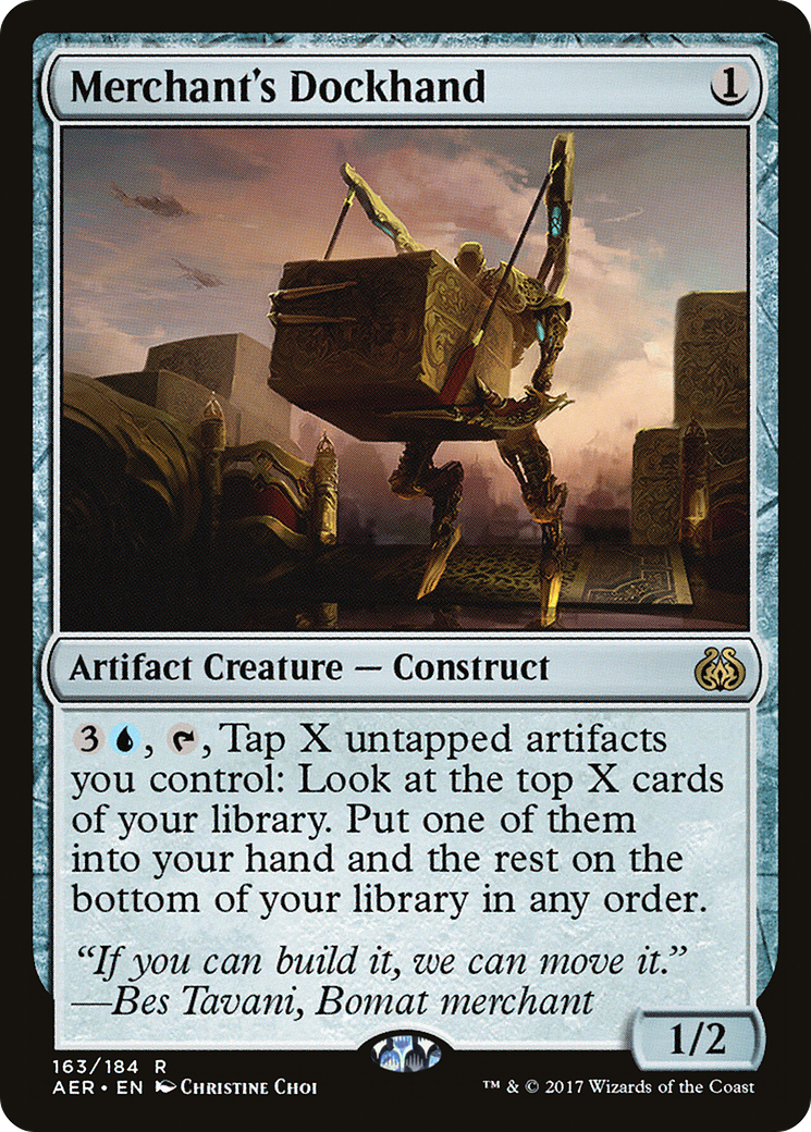 Merchant's Dockhand (AER-163) [Aether Revolt] Foil