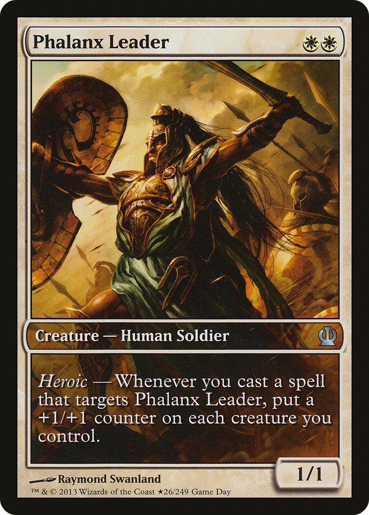 Phalanx Leader (GAME-026) [Theros Promos]