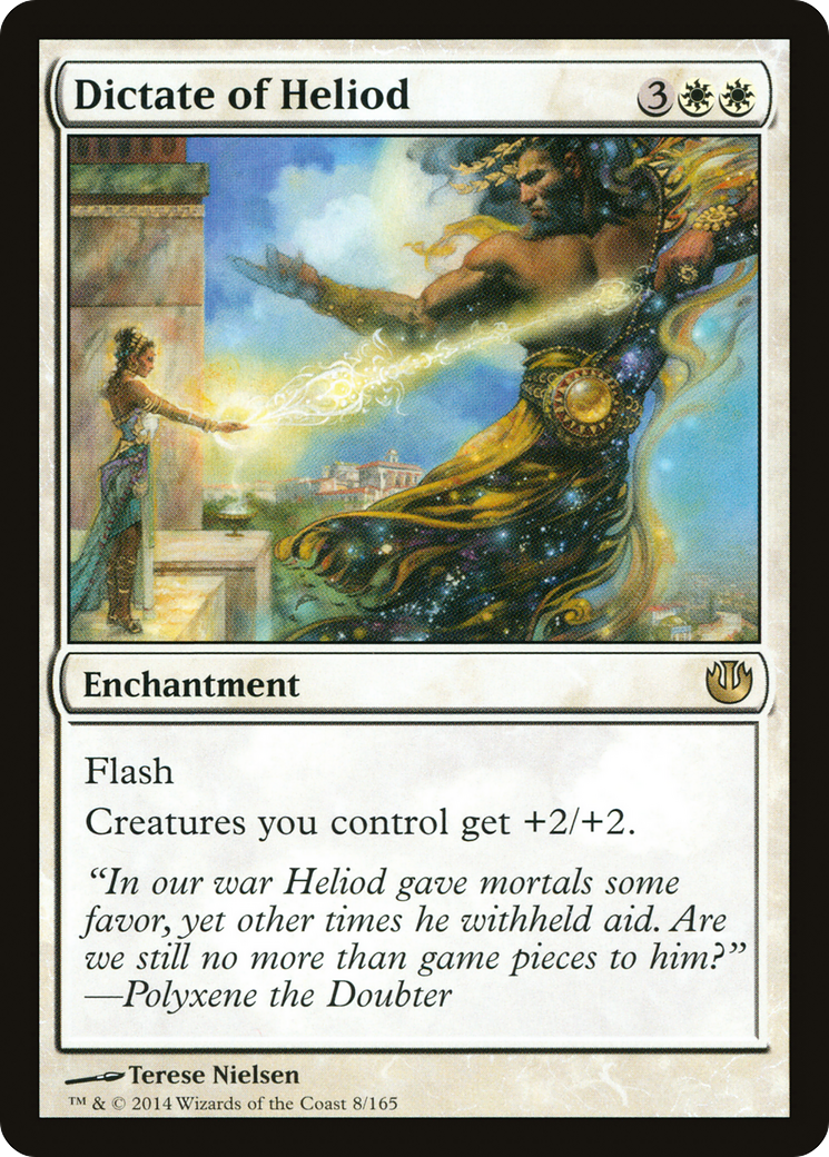 Dictate of Heliod (JOU-008) [Journey into Nyx]