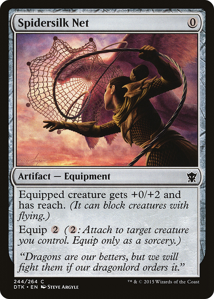 Spidersilk Net (DTK-244) [Dragons of Tarkir]