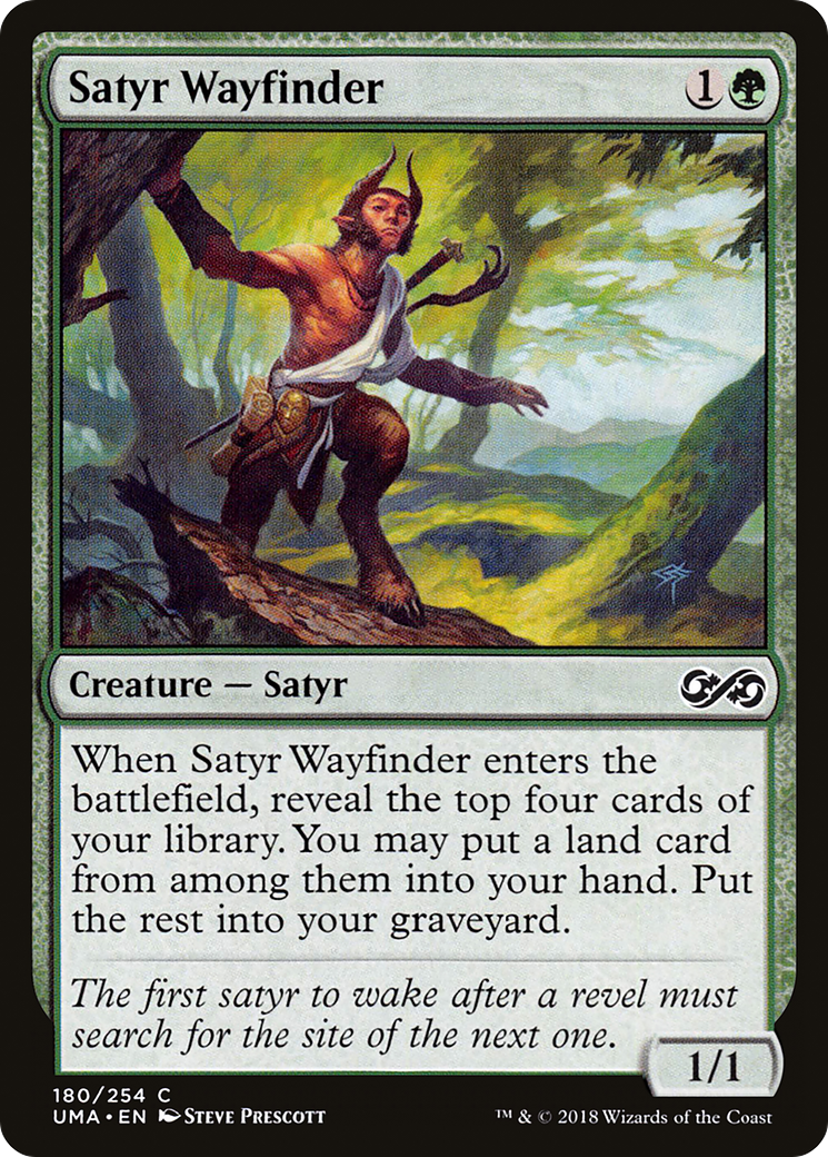 Satyr Wayfinder (UMA-180) [Ultimate Masters] Foil