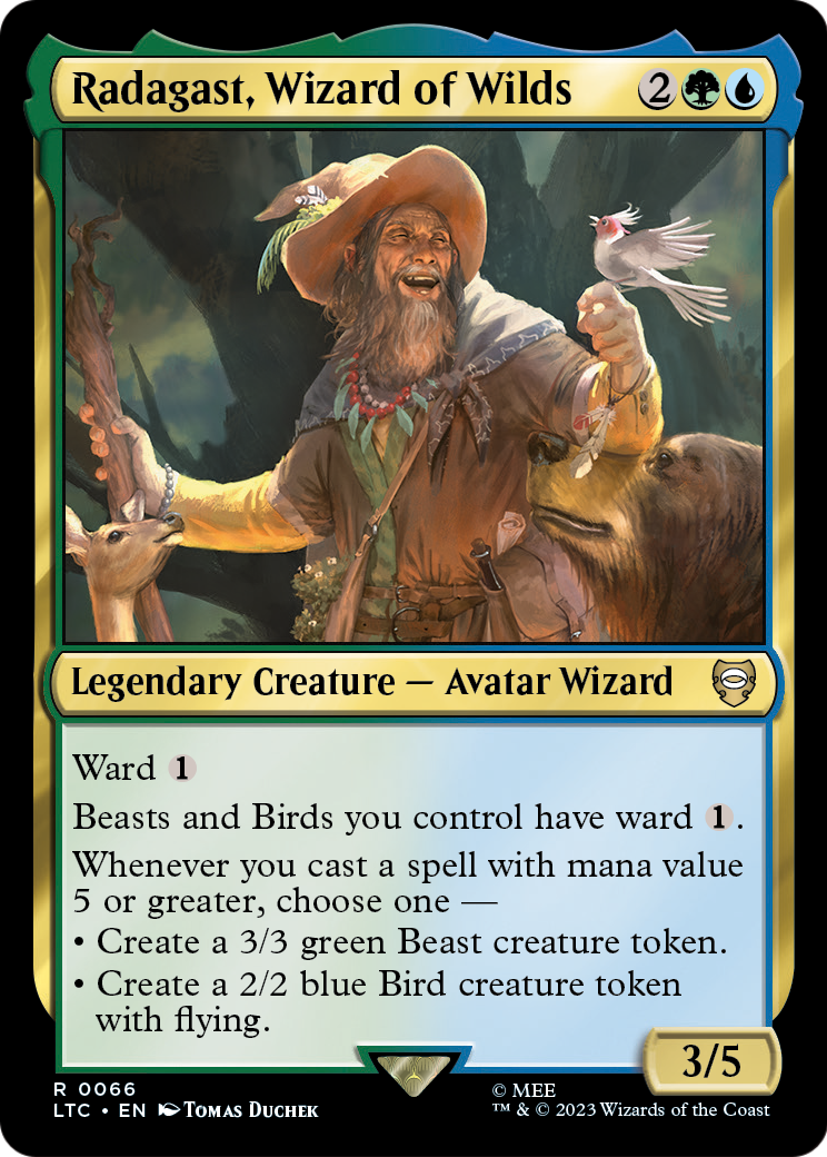 Radagast, Wizard of Wilds (LTC-066) [Tales of Middle-earth Commander]