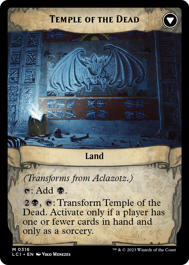 Aclazotz, Deepest Betrayal (Showcase) (LCI-316) [The Lost Caverns of Ixalan]