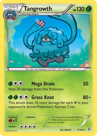 Tangrowth (5/160) [XY  Primal Clash] - Rare