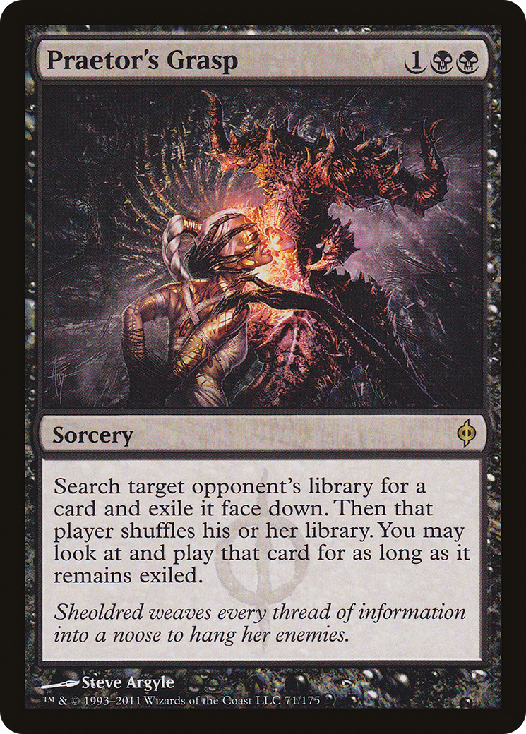Praetor's Grasp (NPH-071) [New Phyrexia] Foil