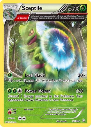 Sceptile (Omega) (009/160) [XY  Primal Clash] Holofoil - Holo Rare