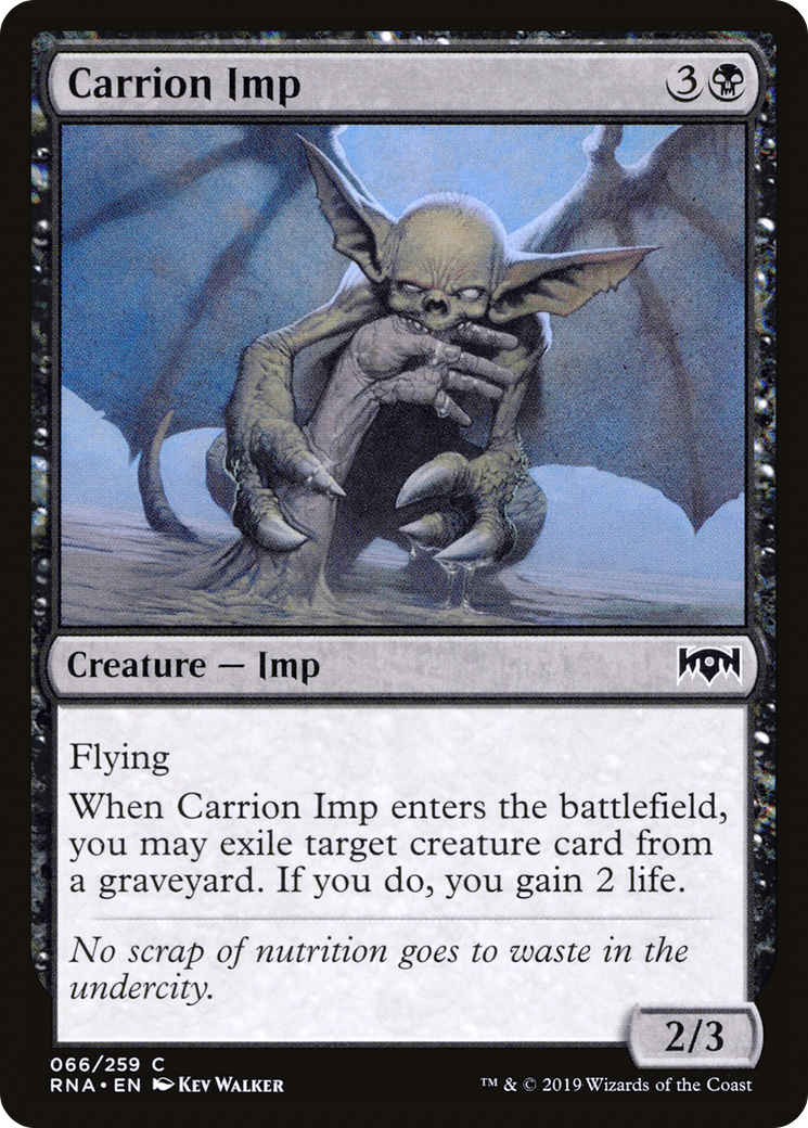 Carrion Imp (RNA-066) [Ravnica Allegiance]