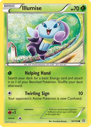 Illumise (018/160) [XY  Primal Clash] - Common
