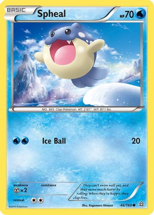 Spheal (046/160) [XY  Primal Clash] - Common