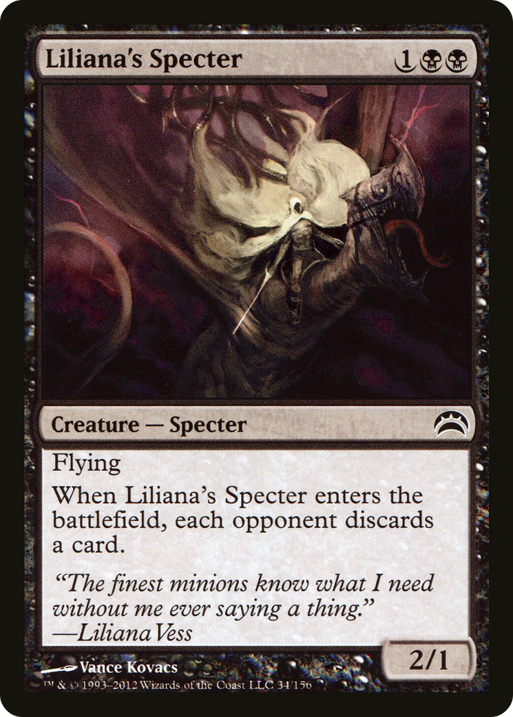 Liliana's Specter (PC2-034) [Planechase 2012] Foil