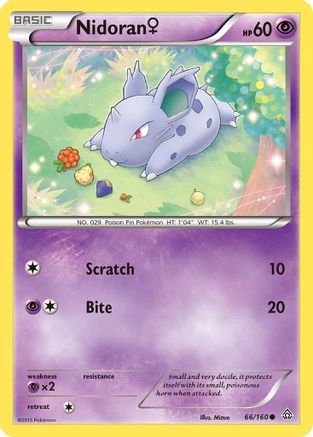 Nidoran (F) (066/160) [XY  Primal Clash] - Common