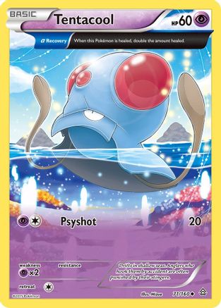 Tentacool (Alpha) (071/160) [XY  Primal Clash] - Uncommon