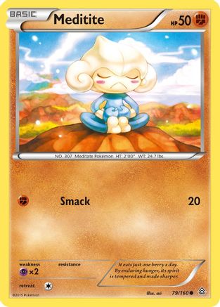 Meditite (079/160) [XY  Primal Clash] - Common