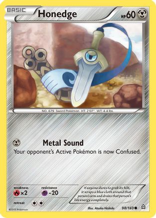 Honedge (98/160) [XY  Primal Clash] - Common