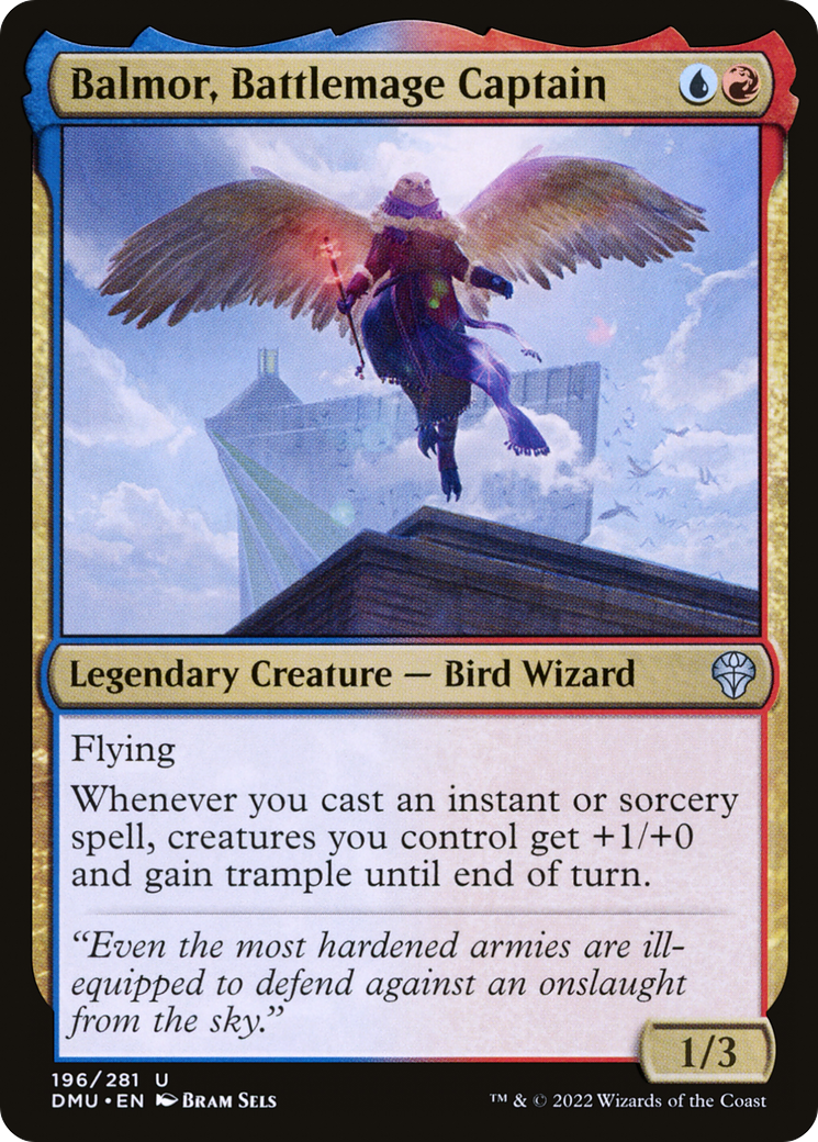 Balmor, Battlemage Captain (DMU-196) [Dominaria United] Foil