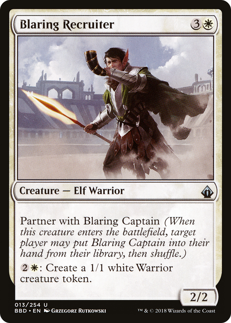 Blaring Recruiter (BBD-013) [Battlebond]
